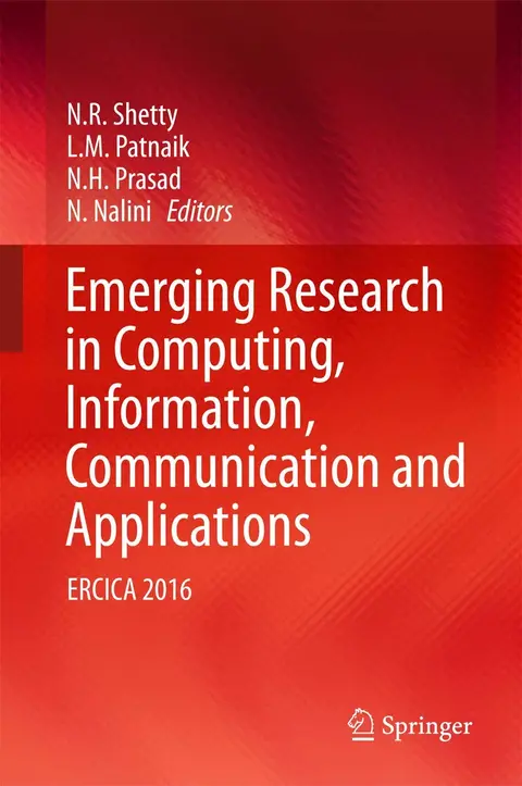 Cover of Emerging Research in Computing, Information, Communication and Applications