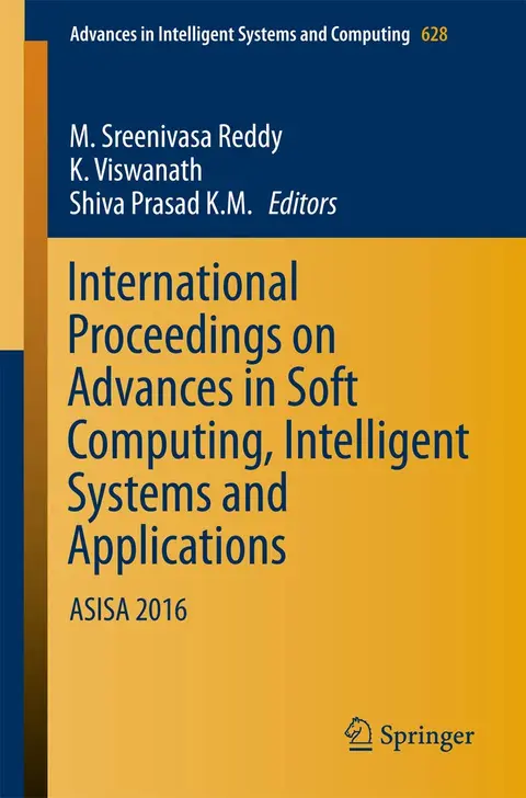 Cover of International Proceedings on Advances in Soft Computing, Intelligent Systems and Applications