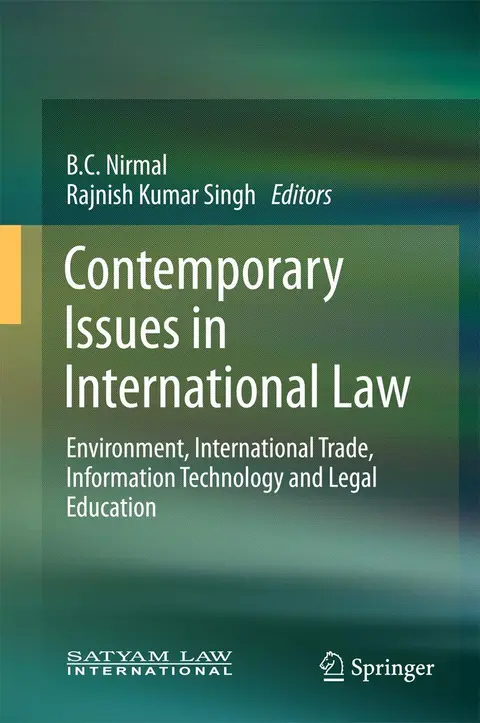 Cover of Contemporary Issues in International Law