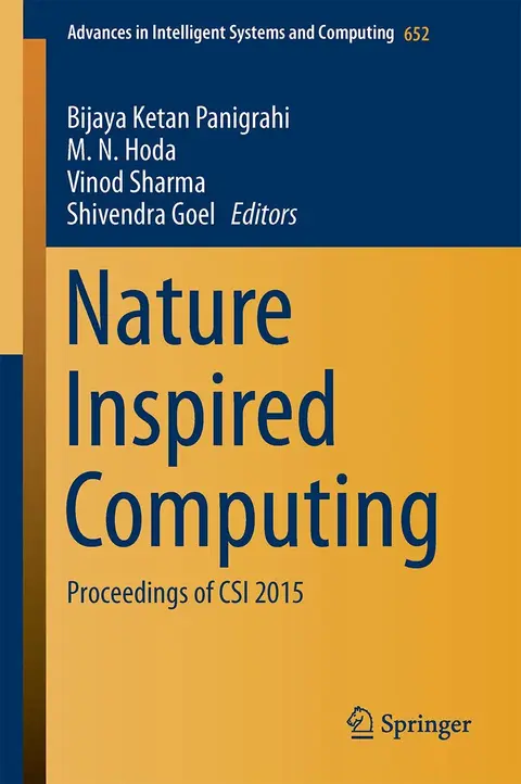 Cover of Nature Inspired Computing