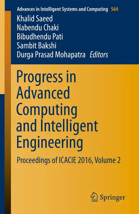 Cover of Progress in Advanced Computing and Intelligent Engineering