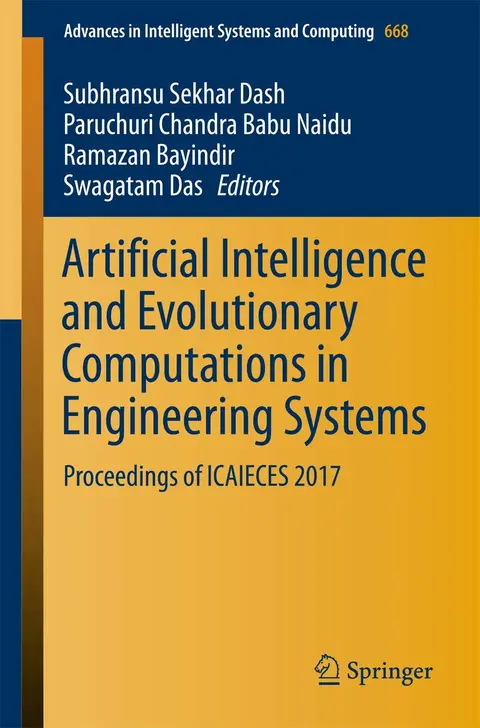 Cover of Artificial Intelligence and Evolutionary Computations in Engineering Systems