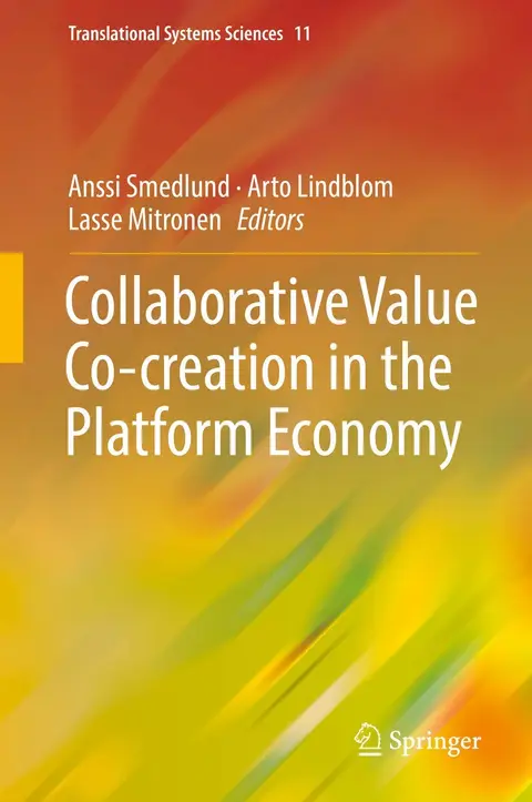 Cover of Collaborative Value Co-creation in the Platform Economy