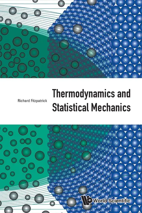 Cover of Thermodynamics and Statistical Mechanics