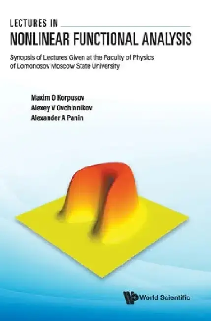 Cover of Lectures in Nonlinear Functional Analysis