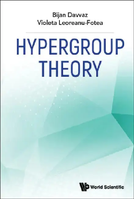 Cover of Hypergroup Theory
