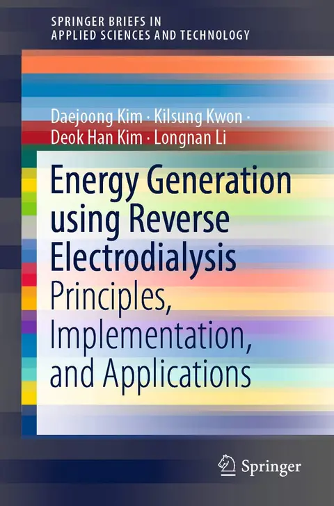Cover of Energy Generation using Reverse Electrodialysis