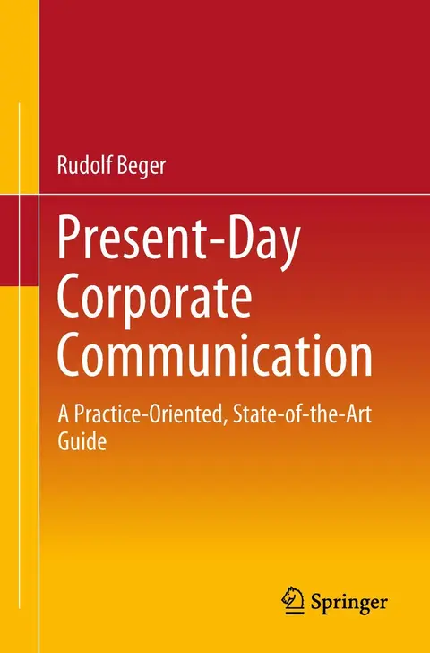 Cover of Present-Day Corporate Communication