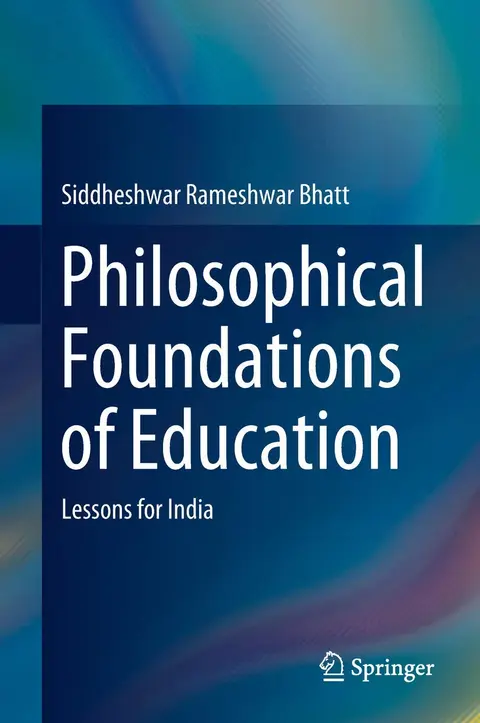 Cover of Philosophical Foundations of Education