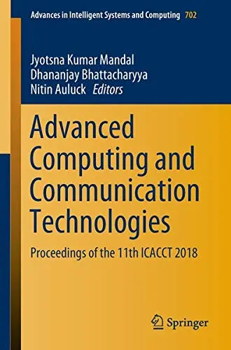 Cover of Advanced Computing and Communication Technologies