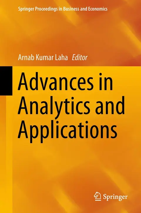 Cover of Advances in Analytics and Applications