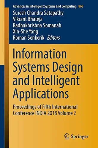 Cover of Information Systems Design and Intelligent Applications
