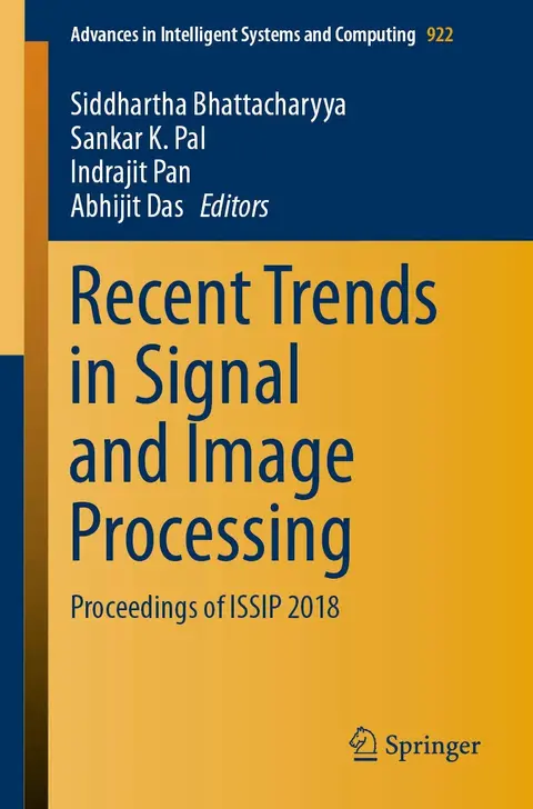 Cover of Recent Trends in Signal and Image Processing