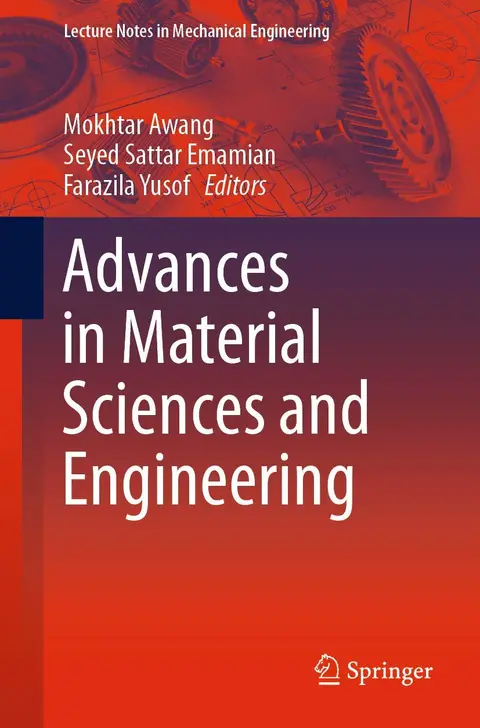 Cover of Advances in Material Sciences and Engineering