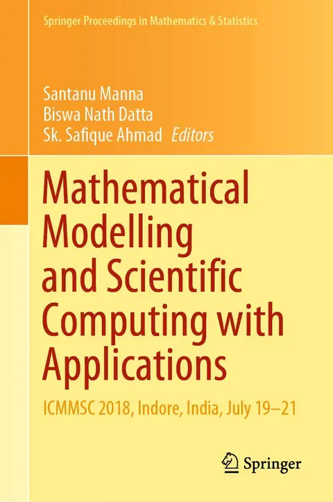 Cover of Mathematical Modelling and Scientific Computing with Applications