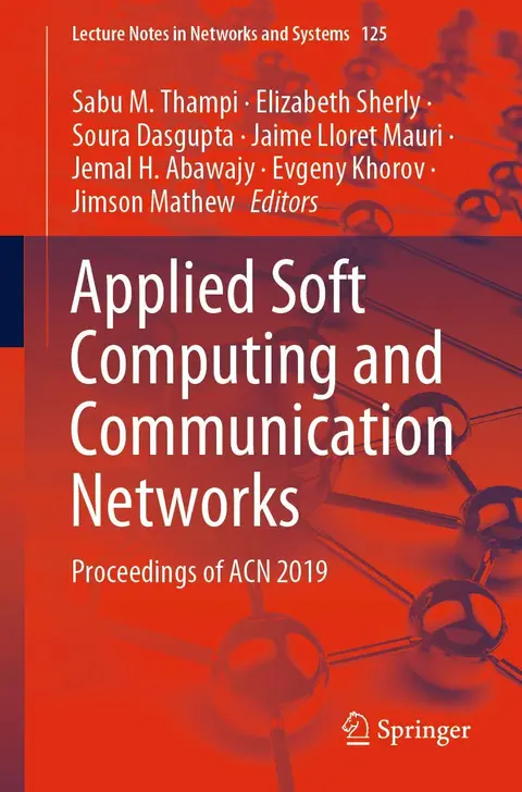 Cover of Applied Soft Computing and Communication Networks