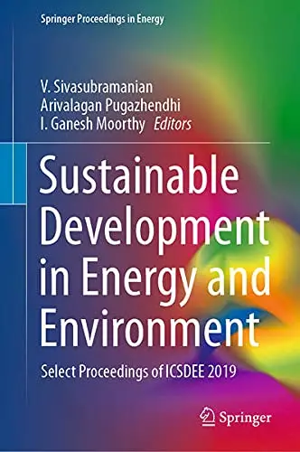 Cover of Sustainable Development in Energy and Environment