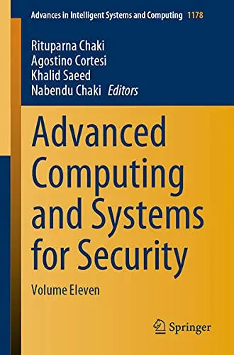 Cover of Advanced Computing and Systems for Security
