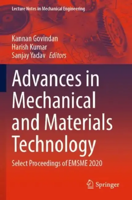 Cover of Advances in Mechanical and Materials Technology