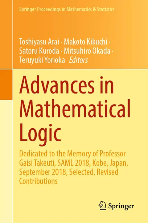 Cover of Advances in Mathematical Logic