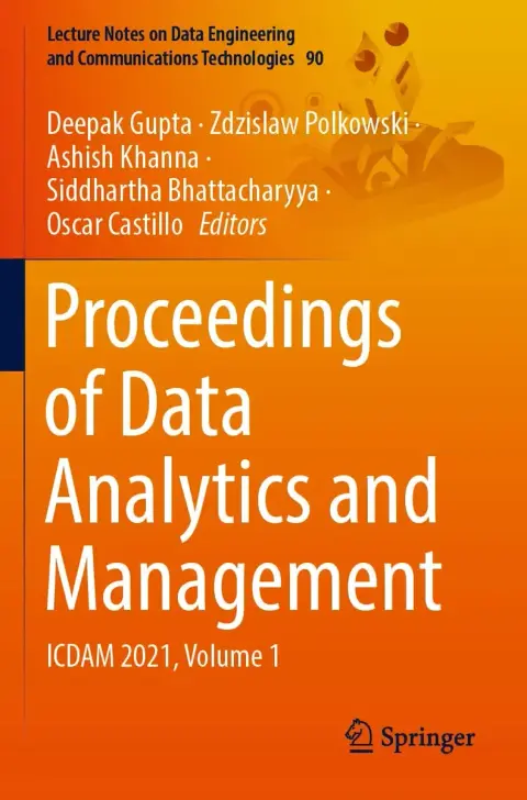 Cover of Proceedings of Data Analytics and Management