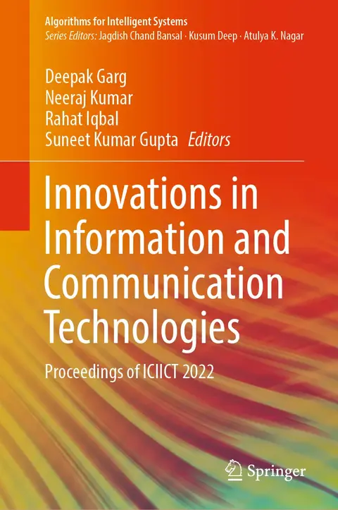 Cover of Innovations in Information and Communication Technologies