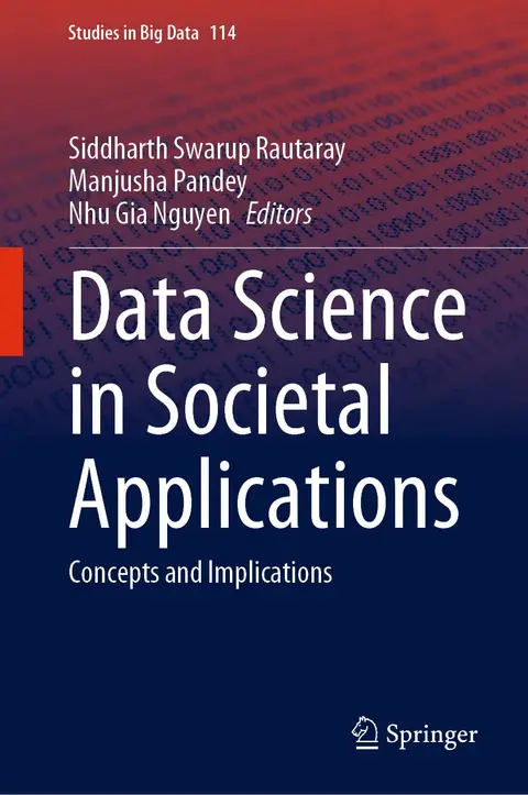 Cover of Data Science in Societal Applications