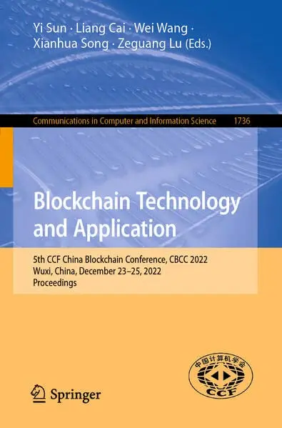 Cover of Blockchain Technology and Application