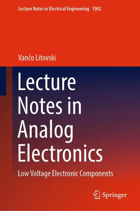 Cover of Lecture Notes in Analog Electronics