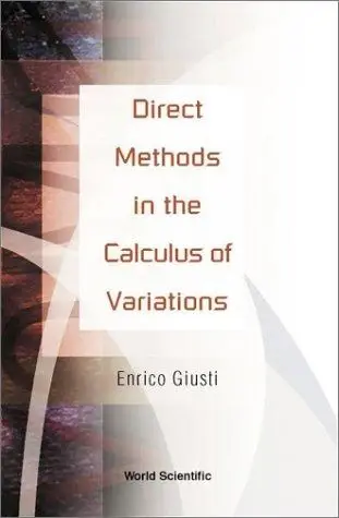 Cover of Direct Methods in the Calculus of Var...