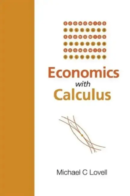 Cover of Economics with Calculus