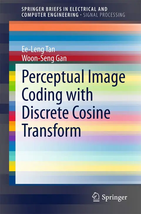 Cover of Perceptual Image Coding with Discrete Cosine Transform