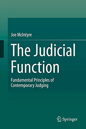 Cover of The Judicial Function
