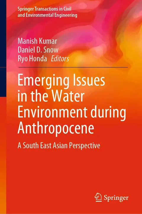 Cover of Emerging Issues in the Water Environment during Anthropocene