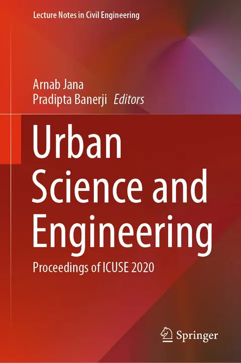 Cover of Urban Science and Engineering