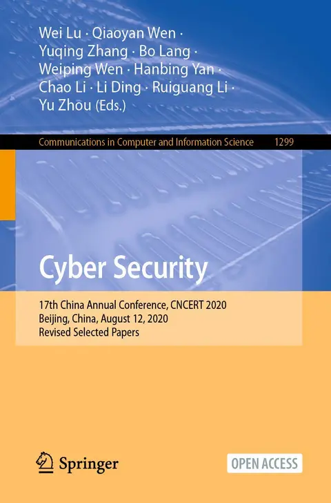 Cover of Cyber Security