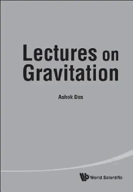 Cover of Lectures on Gravitation