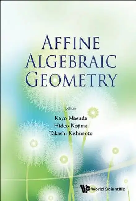 Cover of Affine Algebraic Geometry
