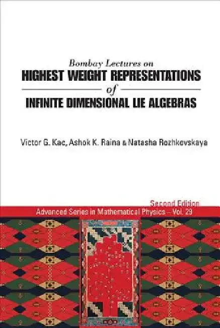 Cover of Bombay Lect High Weight Repre Infin Dimen Lie Algeb (2nd Ed)