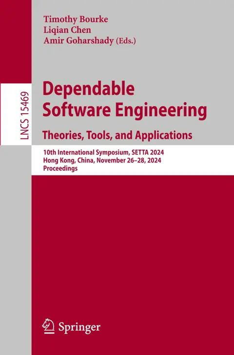 Cover of Dependable Software Engineering