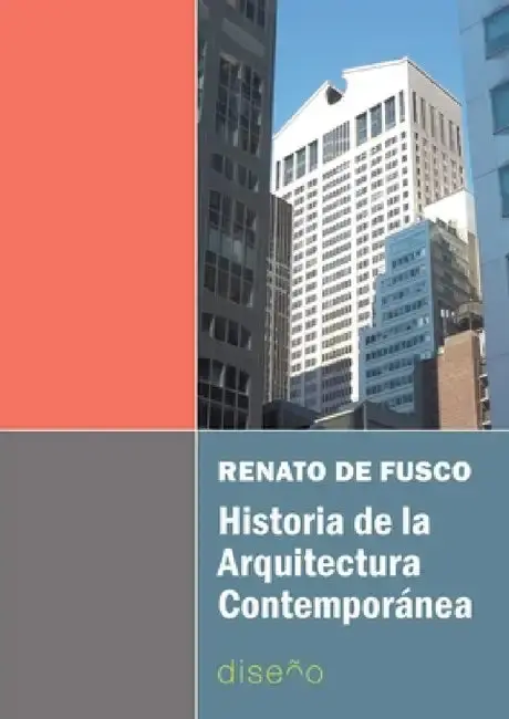 Cover of Historia de la arquitectura contemporánea