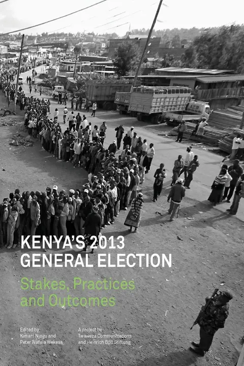 Cover of Kenya's 2013 General Election