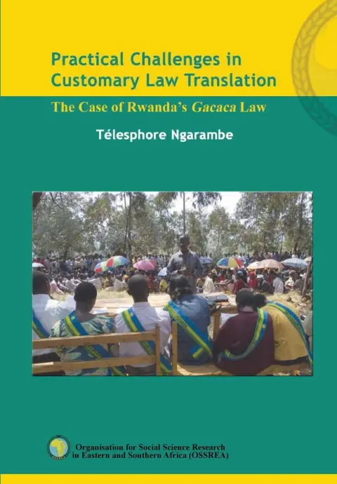 Cover of Practical Challenges in Customary Law Translation