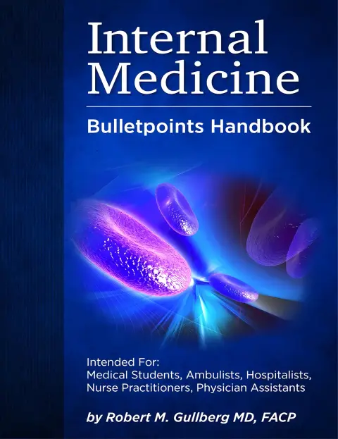 Cover of Internal Medicine Bulletpoints Handbook