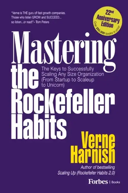 Cover of Mastering the Rockefeller Habits (22nd Anniversary Edition)