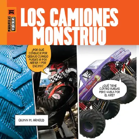 Cover of Los Camiones Monstruo